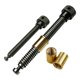 Precision flat-mouth pliers accessories screw nut fine copper sleeve