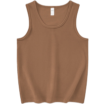 300g heavyweight German velvet bottoming vest for men in autumn and winter warm fitness hurdle sports waistcoat double-sided velvet sleeveless sling