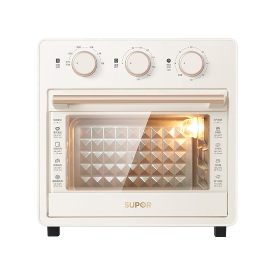 苏泊尔空气炸电烤箱大容量家用小型多功能蛋糕面包家庭烤箱烘焙1