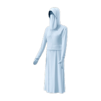 Bananas long sunscreen coat AL 118 plus long removable clothing female summer sun - proof sun - proof to legs