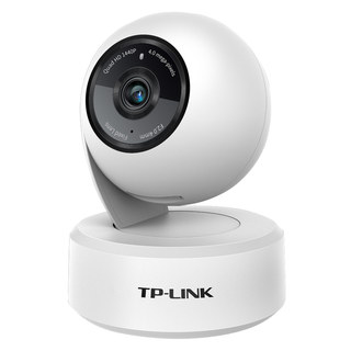 普联tplink无线摄像头家用室内监控器wifi连接带网口日夜全彩手机远程app控制人形追踪云台旋转TL-IPC43AN-4
