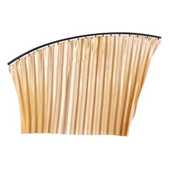 Car window car sunshade curtain magnetic retractable type