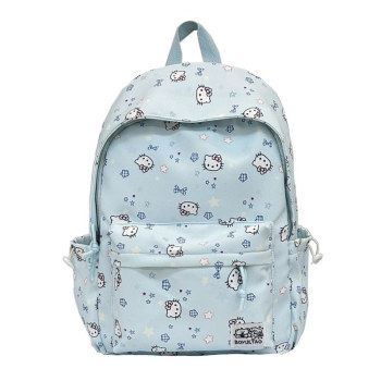 Korean Style Schoolbag for Junior High School Girls Inskt Cat High-Value Backpack High School Student Large Capacity Lightweight Girl Backpack