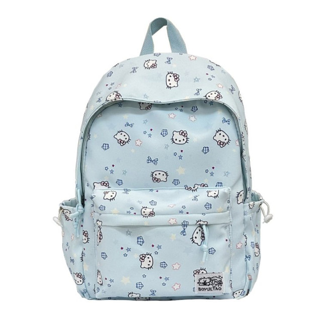 Korean school bag for junior high school girls insKT cat high-looking backpack for high school students large capacity lightweight girl's backpack