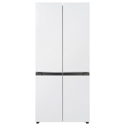 New Midea 503 Zero-Insertion Refrigerator for Home Use, Cross-Shaped Four-Door, Double-Open, Four-Door, Frost-Free, First-Class, White