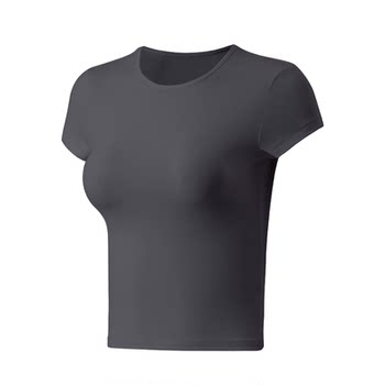 Umeko sports short-sleeved women's quick-drying and elastic yoga wear