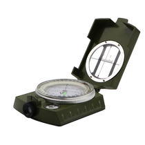 Outdoor high-precision compass oriented cross-country professional finger North pin geological compass instrument luminous waterproof fog multifunction