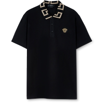 (Interest-free for 12 issues) VERSACE Versace Mens Greca Embroidered Polo Shirt