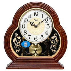 Kangbas European-Style Table Clock, Large Wall Clock for Living Room, Vintage Swing Clock, Modern Creative Ornament, Luxurious Clock