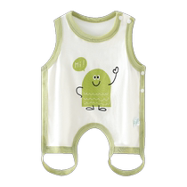 Belly-pocket baby protective belly baby Summer belly waistcoat slim pure cotton male and female newborn baby protection vest Spring and autumn even legs