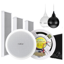 Xianke ceiling speaker broadcast ceiling wall hanging coaxial hanging ball waterproof outdoor sound column ceiling sound box embedded
