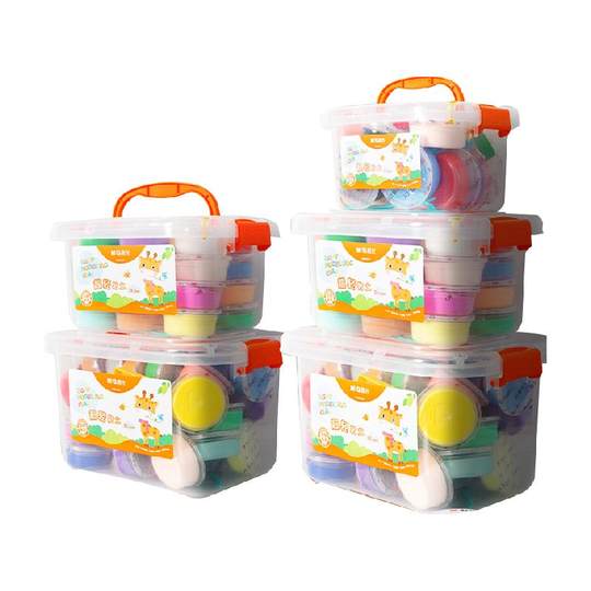 晨光超轻粘土24色套装儿童幼儿无毒手工diy玩具12色彩泥橡皮泥