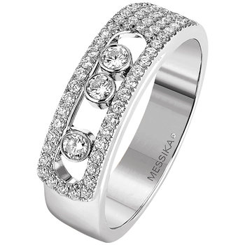 Messika white gold diamond ring