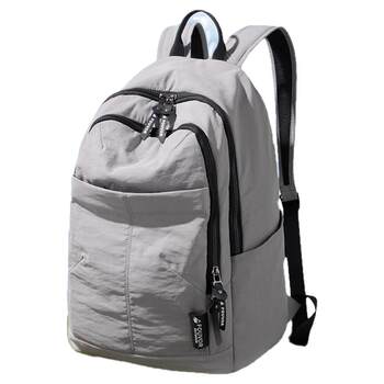 Fashionable backpack women's lightweight multi-layer waterproof travel bag