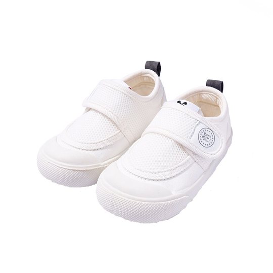 Babudou Children's Shoes 2023 Spring New Boys' White Shoes Kindergarten Shoes Breathable Mesh Canvas Shoes for Baby Girls