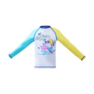 Chauke boys long-sleeved swimsuit upf50+ sun protection top