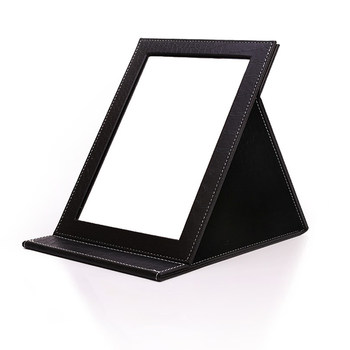 Yi orange leather high-definition makeup mirror