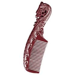 New dragon and phoenix combs, a pair of household flat combs, strong and durable, thickened and folded, no knotting, combing and cleaning hair