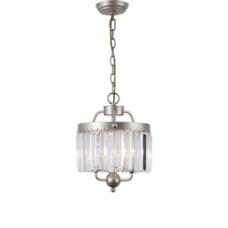 Decorative French-Style Cloakroom Crystal Chandelier, Simple and Unique American Retro Dining Room Bar Bedroom Lamp