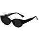 Jennie retro hot girl cat eyes sunglasses small frame small face