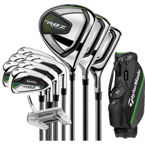 TaylorMade TaylorMade Golf Beginner Set RBZ Mens and Womens Novice Complete Set of Clubs for Precision and Long Range