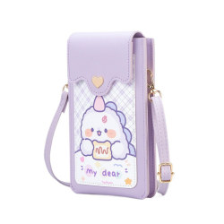 2026 Creative New Style Mobile Phone Bag for Women, Crossbody Small Bag, Fashionable Korean Version Women's Wallet, Multifunctional Touchscreen Mobile Phone Bag