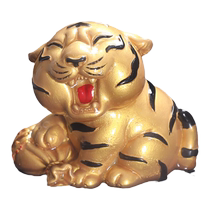 Color-changing tea pet tiger ornaments Year of the Tiger tea pet tiger tea play tea table decoration boutique gift box Kung Fu tea set accessories