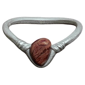 Olioeaceto sterling silver corolla ring