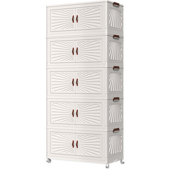 Large wide folding storage cabinet bedroom