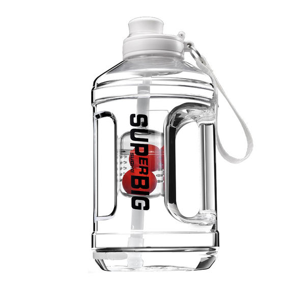 Super large capacity new simple sports water bottle