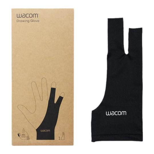 Wacom tablet digital screen drawing gloves original standard finger sleeves professional drawing tools two-finger gloves