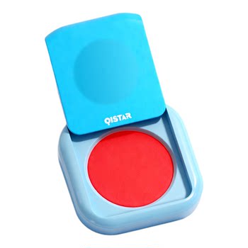 Portable, quick-drying, small fingerprint ink pad