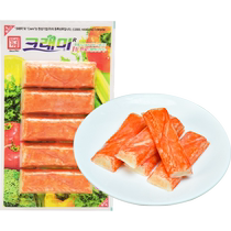 Crab meat sticks crab sticks Korean shredded crab sticks low-fat crab flavor sticks crab feet cant breathe ready-to-eat snacks