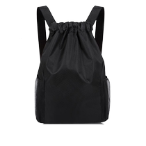 Pielite Sports Double Shoulder Draw Rope Backpack Basketball Bag Student Marathon event Publicité Tennis bunches Pocket poches Custom