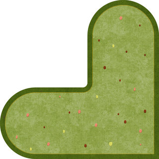 Love is stronger, medieval style water-absorbent anti-slip bathroom floor mat