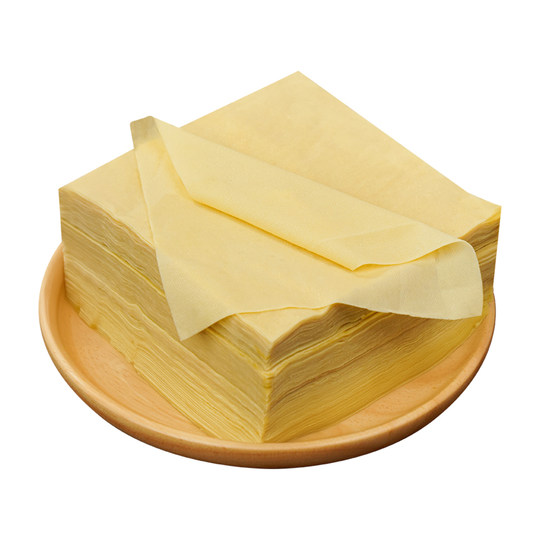 Thousands of ultra-thin tofu skin original handmade brine buns