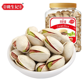 Yao shengji 458g canned pistachio nuts roasted seeds and nuts imported dried fruits original color non-bleaching healthy snacks for pregnant women