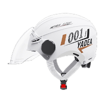 Yadi Electric Vehicle New National Standard 3C Certification Helmet 301 Four Seasons Universal Electric Vehicle Half Helmet Summer Safety Sun Protection