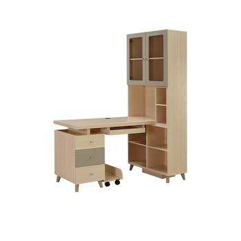 Quanyou home desk bookcase nordic