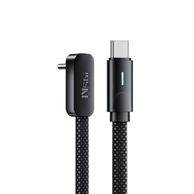 60W fast charging dual Type-C car data cable