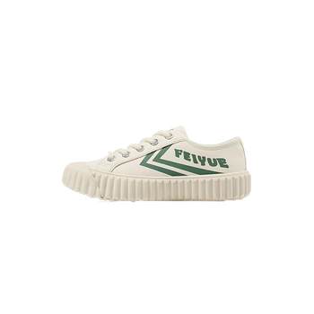 Feiyue canvas shoes thick-soled spring and summer low-top breathable retro white shoes women's shoes versatile board shoes