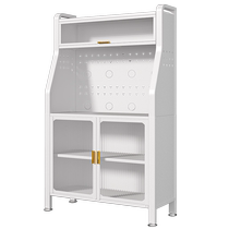 Jia helper kitchen storage rack multi-functional sideboard microwave storage cabinet floor-standing multi-layer dish pot storage rack