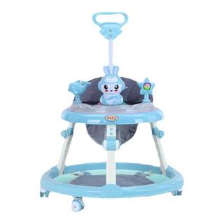 Baby walker with anti-rollover function and can be used as a stroller