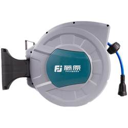 Fujiwara air drum ອັດຕະໂນມັດ retractable auto repair trachea hose reel electric drum water drum car beauty reel