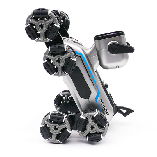 Perro robot inteligente, coche eléctrico con control remoto, juguete para niños, coche para niños con sensor de gestos de ocho ruedas, regalo de cumpleaños para mascotas