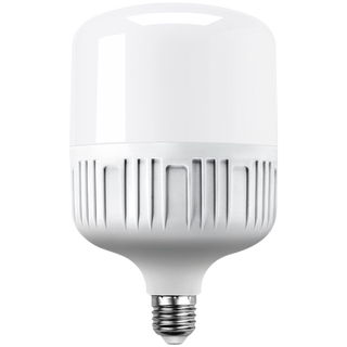 led灯泡e27螺口家用超亮螺纹球泡100w厂房大功率防水照明节能灯