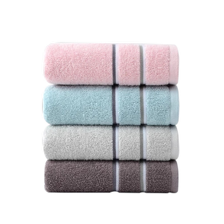 洁丽雅毛巾纯棉100全棉家用洗脸成人男女洗澡柔软吸水不掉毛面巾