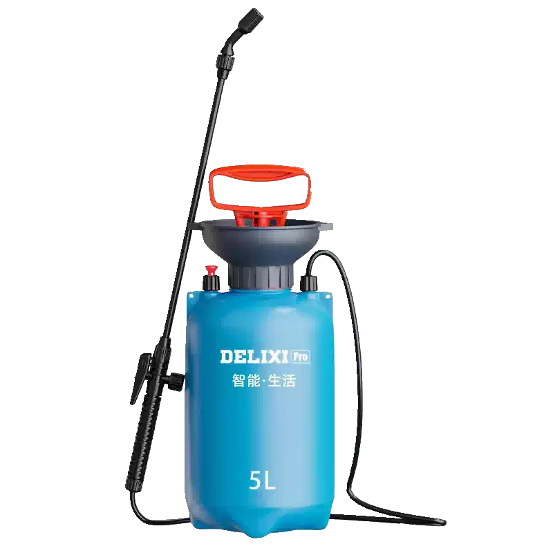 德力西氣壓式噴霧器家用農用加厚款防爆桶身銅噴桿噴壺