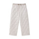 October Crystal Winter Gourd Pattern Warm Wide Leg Pants