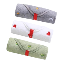 Small towel for face washing household use softer than pure cotton water-absorbent and quick-drying mens and womens square towel hand towel for kindergarten children only
